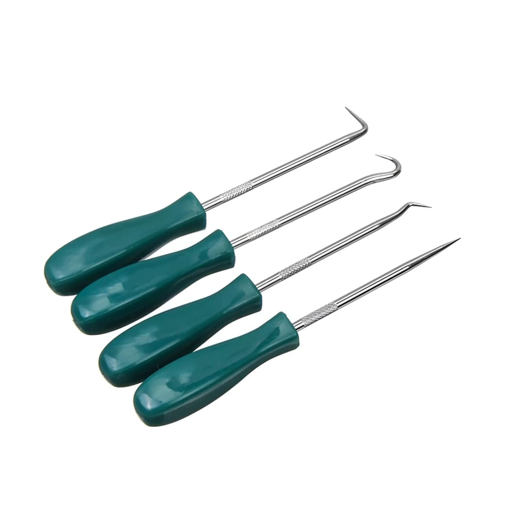 4Pcs 135mm Oil Seal Screwdrivers Set Car Auto Vehicle Pick Hooks for Garages General-Plumbers Mechanics Workshop Tools - 6