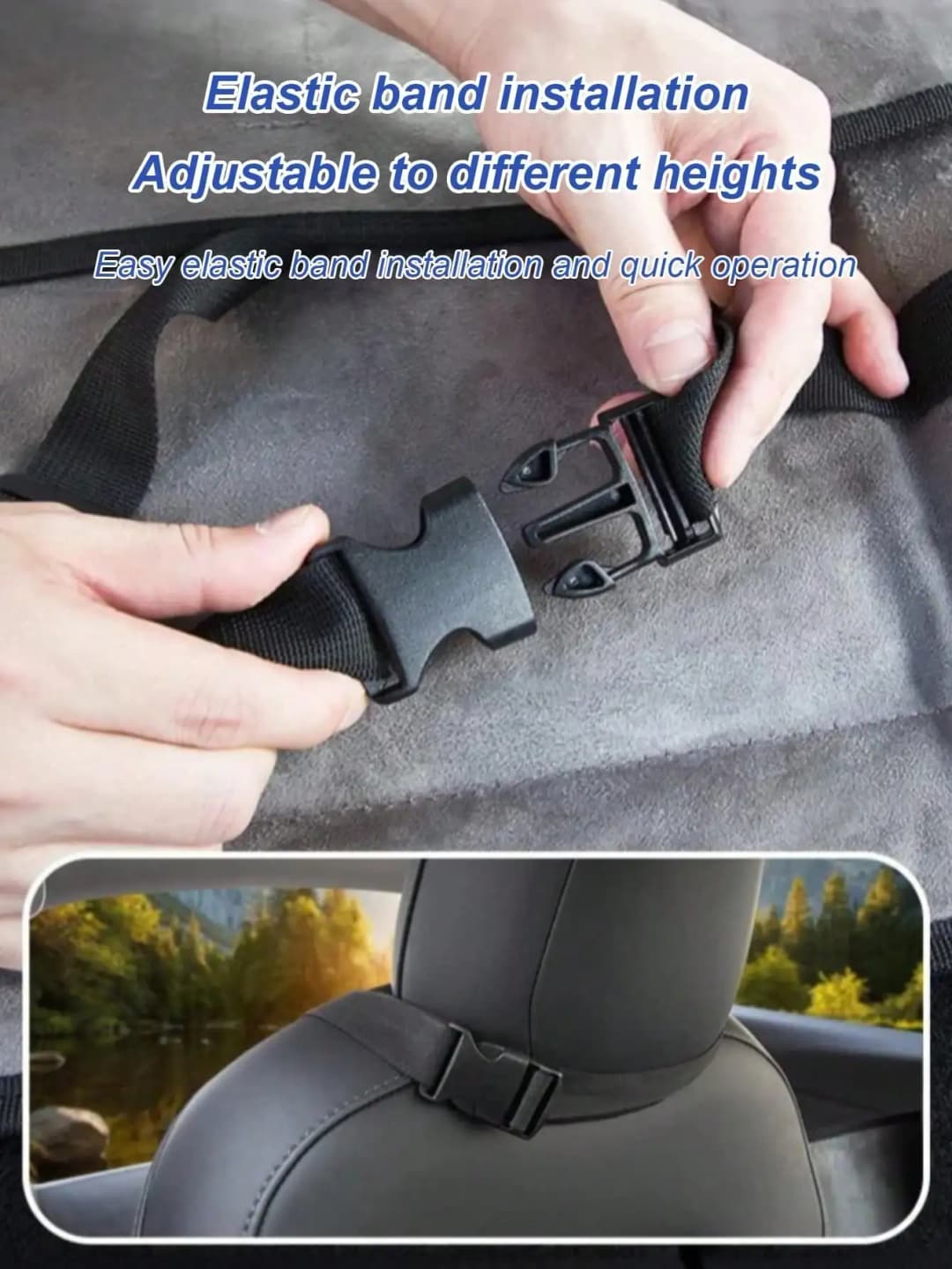 1Pc Car Bed Extender – Ideal for Camping, Road Trips & Overnight Travel, Folding Extension Mattress. - 3