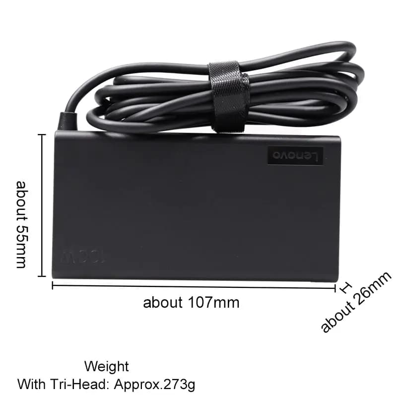 Lenovo ThinkPad original PD charger 100w Type-C laptop power supply 16+P adapter Thunderbolt USB-C power cord universal 20V5A - 6