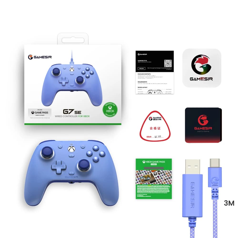 وحدة تحكم GameSir G7 SE لـ Xbox Series X وS وOne مع عصا تحكم بتأثير Hall لأجهزة الكمبيوتر - 6