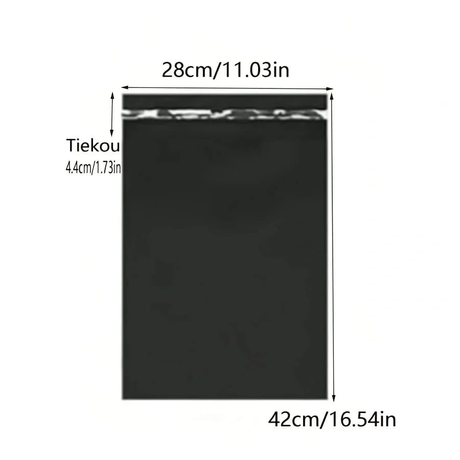 10 قطع أكياس تسليم سريع منقطة باللون البيج، أكياس تغليف هدايا وملابس، أكياس تخزين بلاستيكية مقاومة للماء - للمكتب - 5