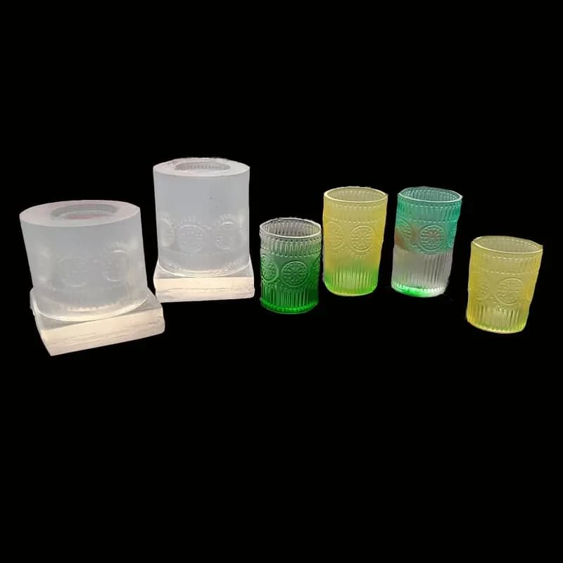 Classic Cup Miniature SIlicone Mold UV Resin Jewelry Molds Jewelry Tools Jewelry Accessories - 2