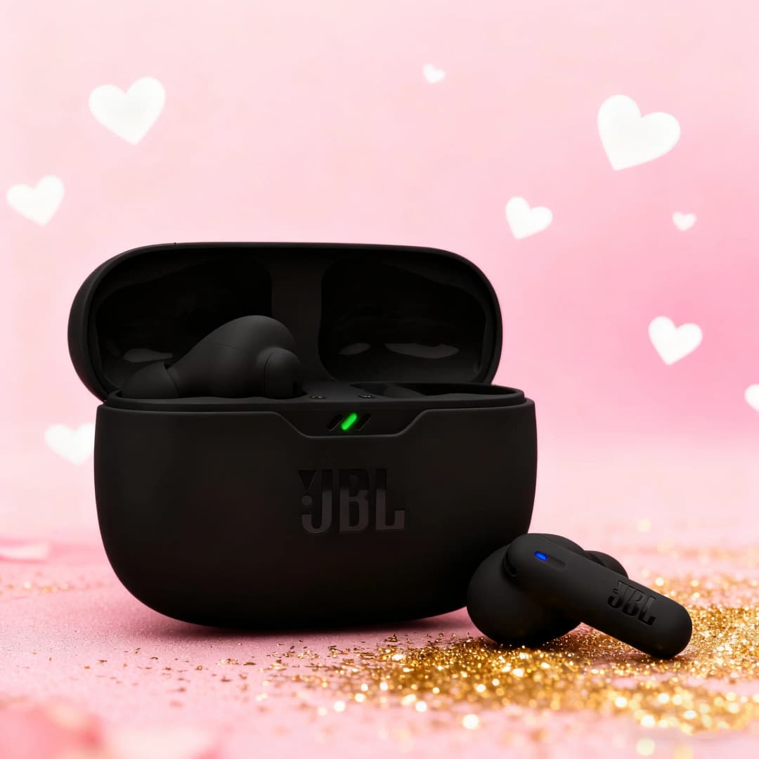 سماعات أذن JBL WAVE BEAM 2 بلوتوث لاسلكية داخل الأذن مع إلغاء الضوضاء ANC مقاومة للماء IP54 بطارية طويلة 4 ميكروفونات مكالمات HD رياضية - 5
