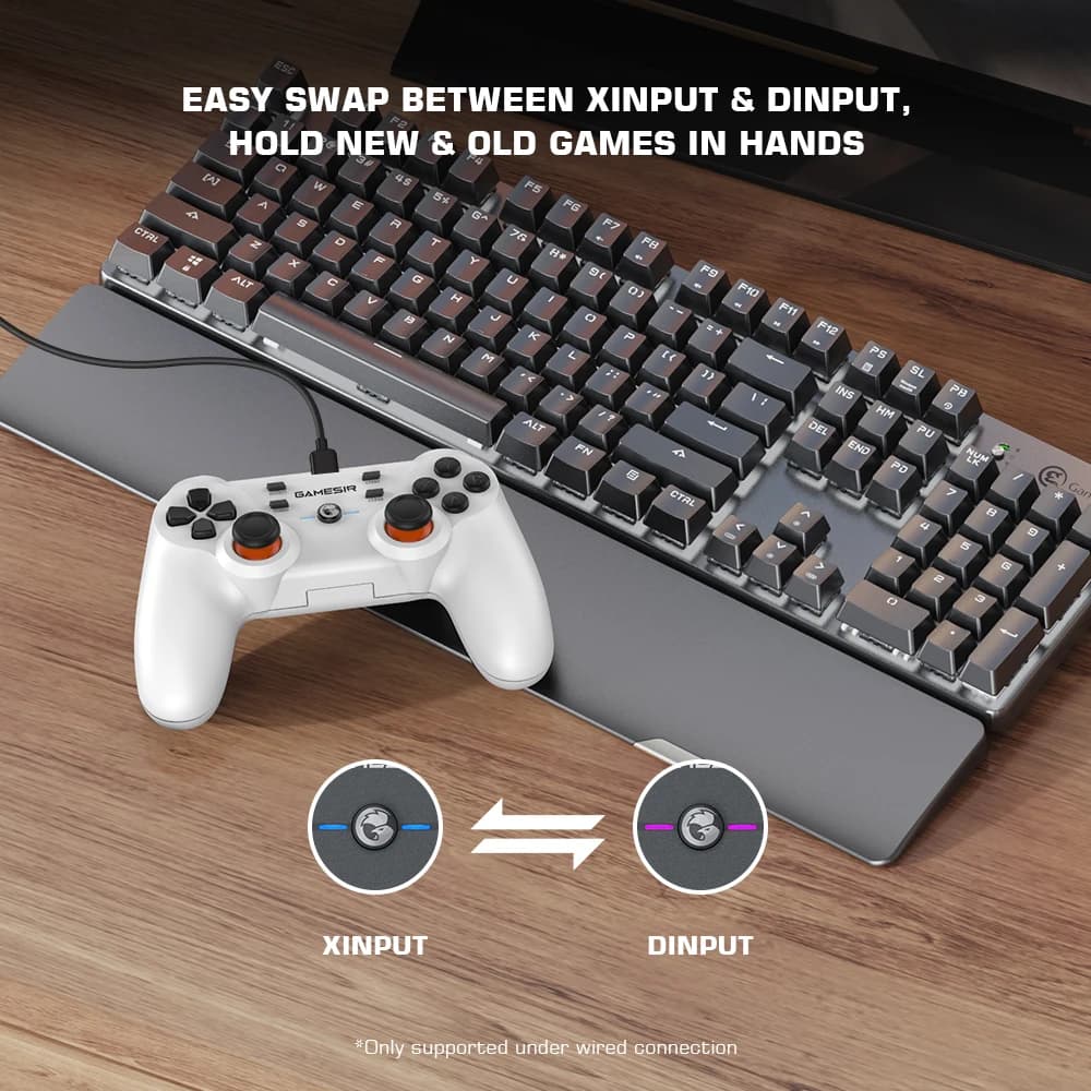 GameSir T3s Bluetooth 5.0 Wireless Gamepad Switch Game Controller for Nintendo Switch Android Smartphone Apple iPhone and PC - 5