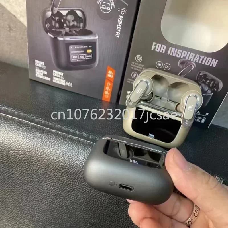 Original JBL Tour PRO 2 True Wireless Bluetooth Earphones Stereo Earbuds sports Headphones with Smart LCD Screen HK version - 5