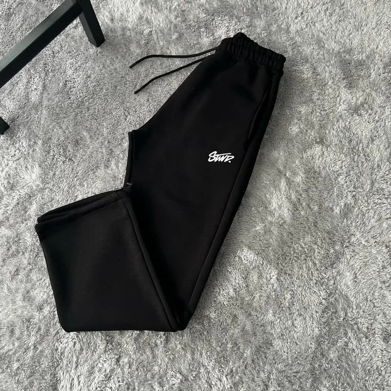 Retro fashion loose straight leg casual pants American trend Harajuku street wear men pants high-waisted casual sports pants - 4