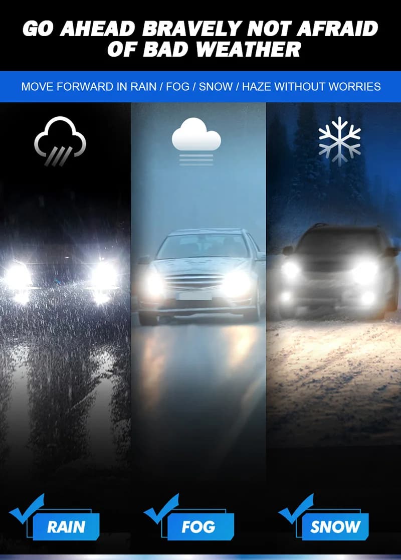 Philips Ultinon Pro3101 LED H4 H7 H11 Car Headlight 12V/24V 6000K Bright White H1 H3 HB3 9005 HB4 9006 HIR2 9012 LED Lamps - 3