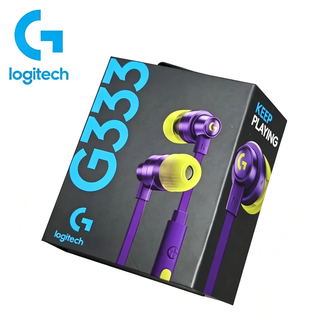 Logitech G333  Noise-Canceling Gaming Earphones with Microphone for Computer and Mobile Type-C Adapter In-Ear Wired Earphones - 6