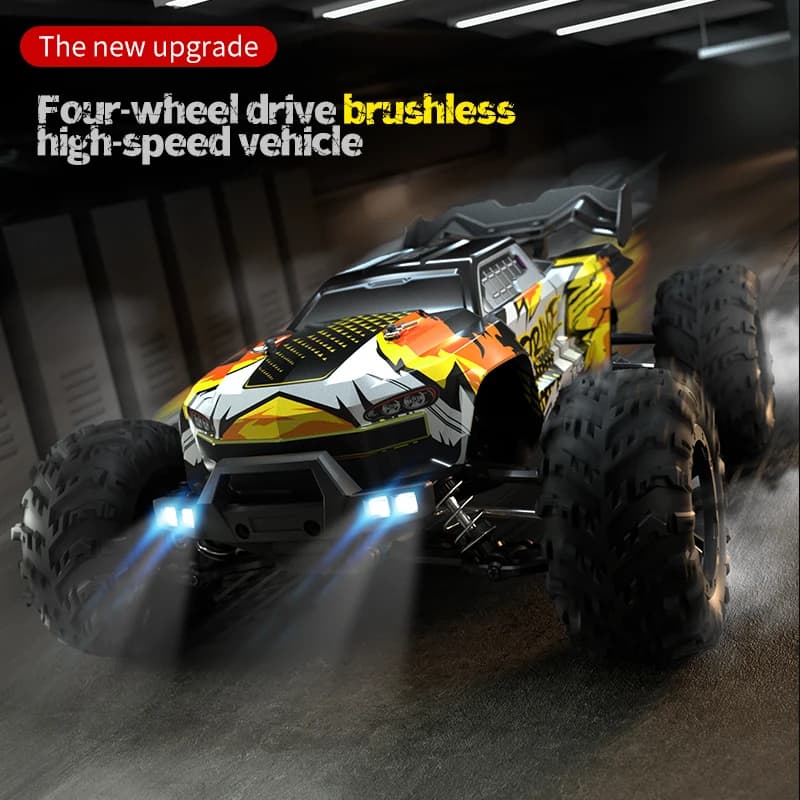 High-Speed 1:16 RC Off-Road Monster Truck  4WD Climbing Vehicle  Boys Remote Control Toy Car - 5