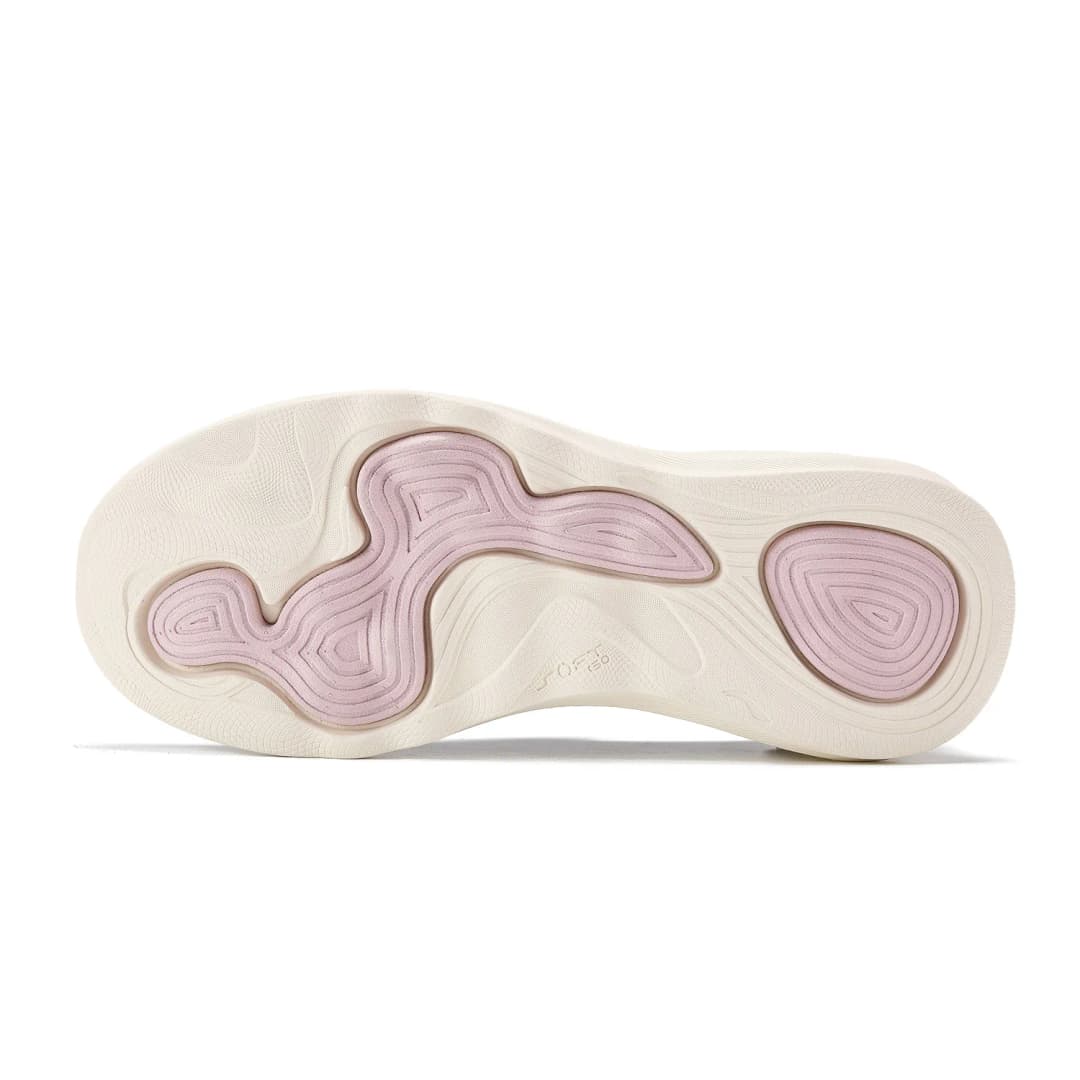 أحذية مشي كاجوال نسائية من لي نينغ، طراز SOFT GO 2 KNIT، سهلة الارتداء، بتصميم مريح ومرن مع بطانة قابلة للتنفس، سنيكرز مريحة، موديل AGLV018 - 4