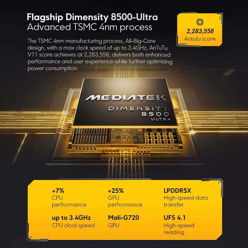 【عرض عالمي أول】 هاتف ذكي POCO X8 Pro إصدار عالمي، معالج Dimensity 8500-Ultra، بطارية 6500 مللي أمبير، شاشة AMOLED مقاس 6.59 بوصة بدقة 1.5K ومعدل تحديث 120 هرتز، كاميرا 50 ميجابكسل - 4