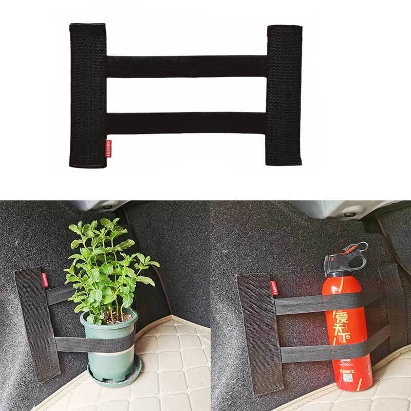 Car Trunk Fixed Belt Interior Luggage Storage Fixing Binding Strap Tapes Auto Interior Organizer Accessories - 4