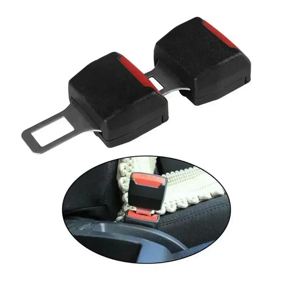 2PC Car Seat Belt Clip Extender Safety Seatbelt Lock Buckle Plug Thick Insert Socket Extender Safety Buckle Seat Belt Accessorie - 5