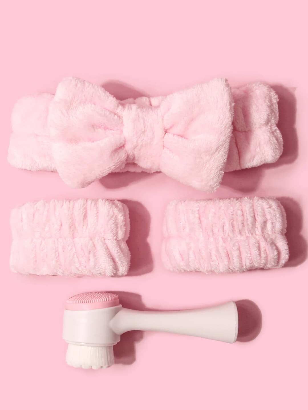 4 قطعة ثلاثية الأبعاد الجانبين سيليكون مزدوجة الوجهين فرشاة تنظيف الوجه إزالة الرؤوس السوداء المنتج المسام الأنظف مقشر فرشاة تنظيف الوجه مجموعة - 5