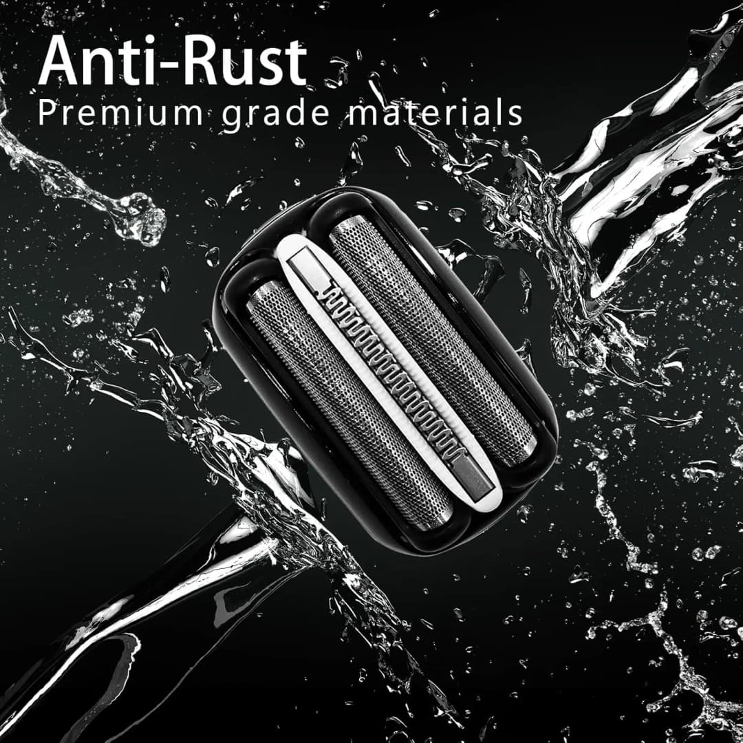 KVIFO 32B Shaver Replacement Head for Braun Series 3 3000s 3010s 3020s 3030s 3040s 300s 301s 310s 320s 330s 340s Electric Shaver - 6