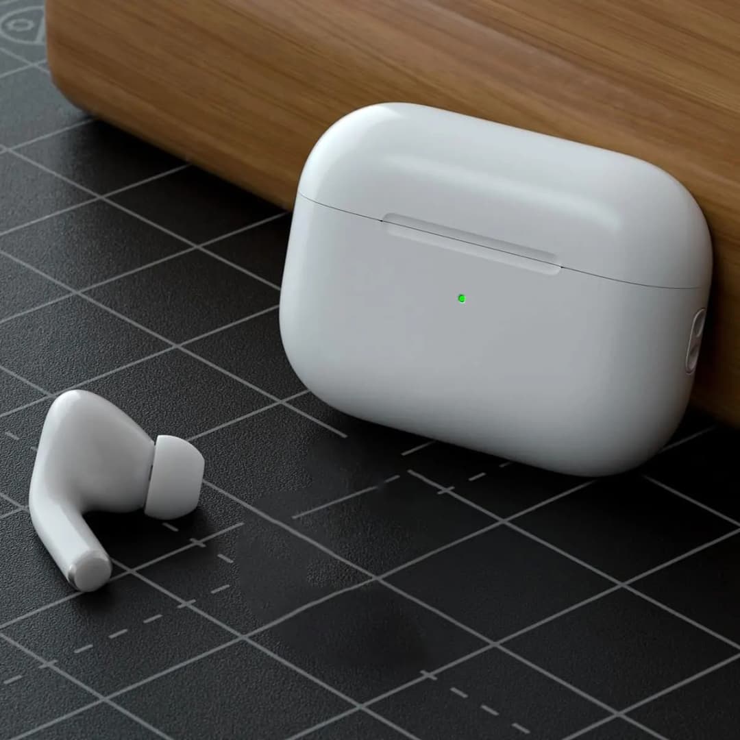 سماعات بلوتوث جديدة Air Pro سماعات أذن لاسلكية مع ميكروفون صوت ستيريو عالي الدقة باس واضح وقت تشغيل طويل متوافقة مع أندرويد iOS