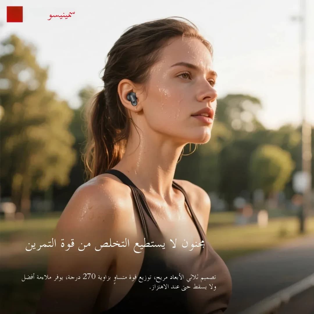 MINISO MS105 Bluetooth Earphone In-Ear Earbuds Soft Earbuds Wireless Headphones Waterproof IPX5 - 6