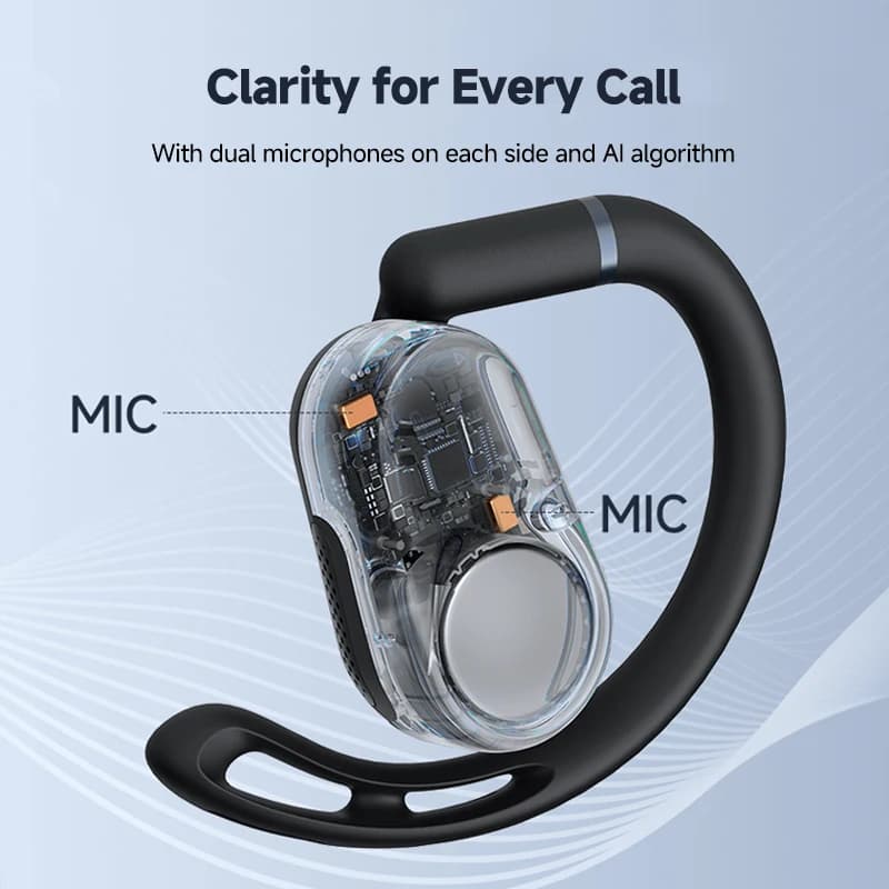 سماعات بلوتوث لاسلكية حقيقية من إديفاير كومفو فليكس سماعات أذن مفتوحة بلوتوث 5.4 خطافات أذن، صوت عالي الدقة، IP55 - 4