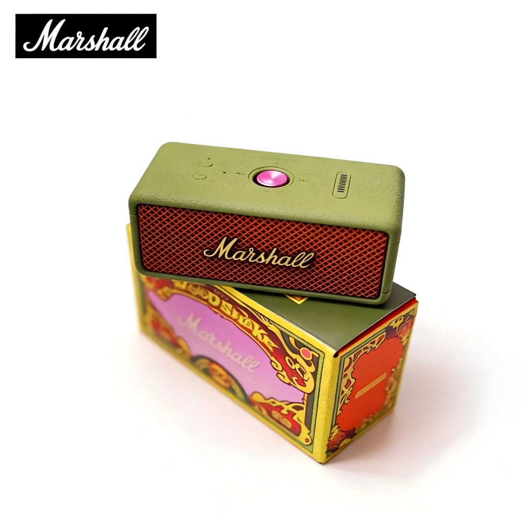Marshall Emberton III Portable Bluetooth Speaker Rugged Waterproof Loud Stereo Deep Bass Outdoor Wireless Speaker Limited dition - 2