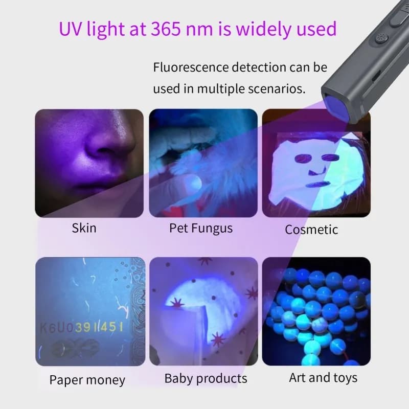 جهاز طارد للكلاب بالموجات فوق الصوتية، مضاد للنباح، قابل للشحن عبر USB، محمول، مع كشاف LED وحبل - 5