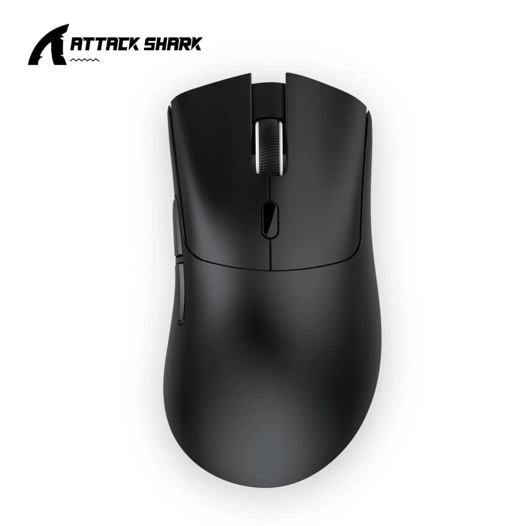 ماوس ألعاب لاسلكي Attack Shark R1، PAW3311 1KHZ 18000dpi، ماوس بلوتوث، ماوس ألعاب ماكرو، لوحة ماوس/كمبيوتر
