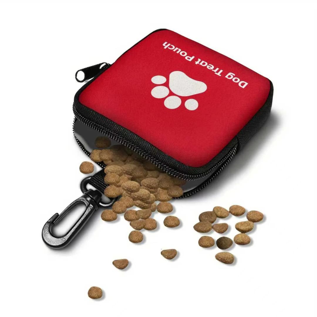 1 Pc Portable Dog Snack Bag Pet Snack Bag Frees The Owner's Hands For Outdoor Walks Suitable For Pet Travel Or Outdoor Training. - 5