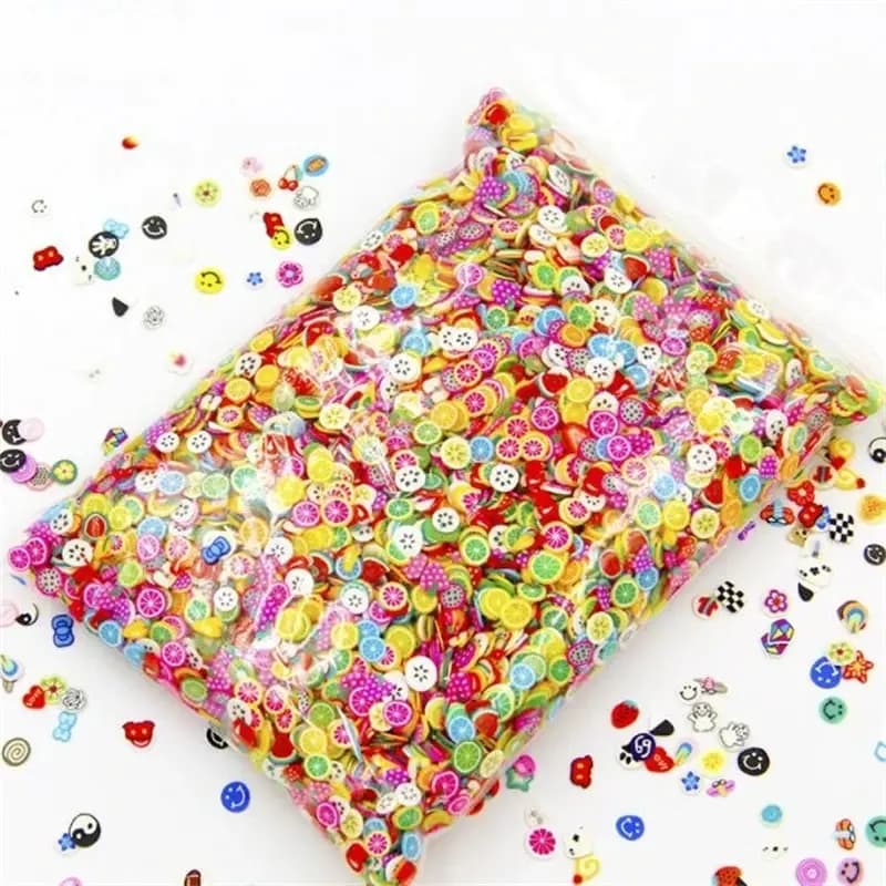 1000Pcs Polymer Clay Resin Fruit Slice for Epoxy Silicone Mold DIY Craft Jewelry Cellphone Decoration Accessory Making Supplies - 6