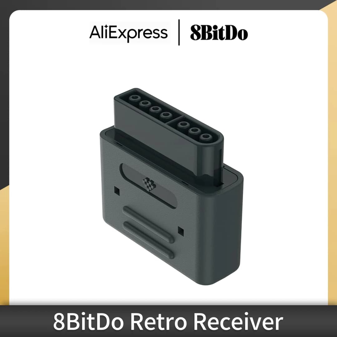 8Bitdo Bluetooth Retro Receiver Wireless Dongle for SNES SFC Compatible with PS3 PS4 Wii U Xbox Bluetooth Game Controllers
