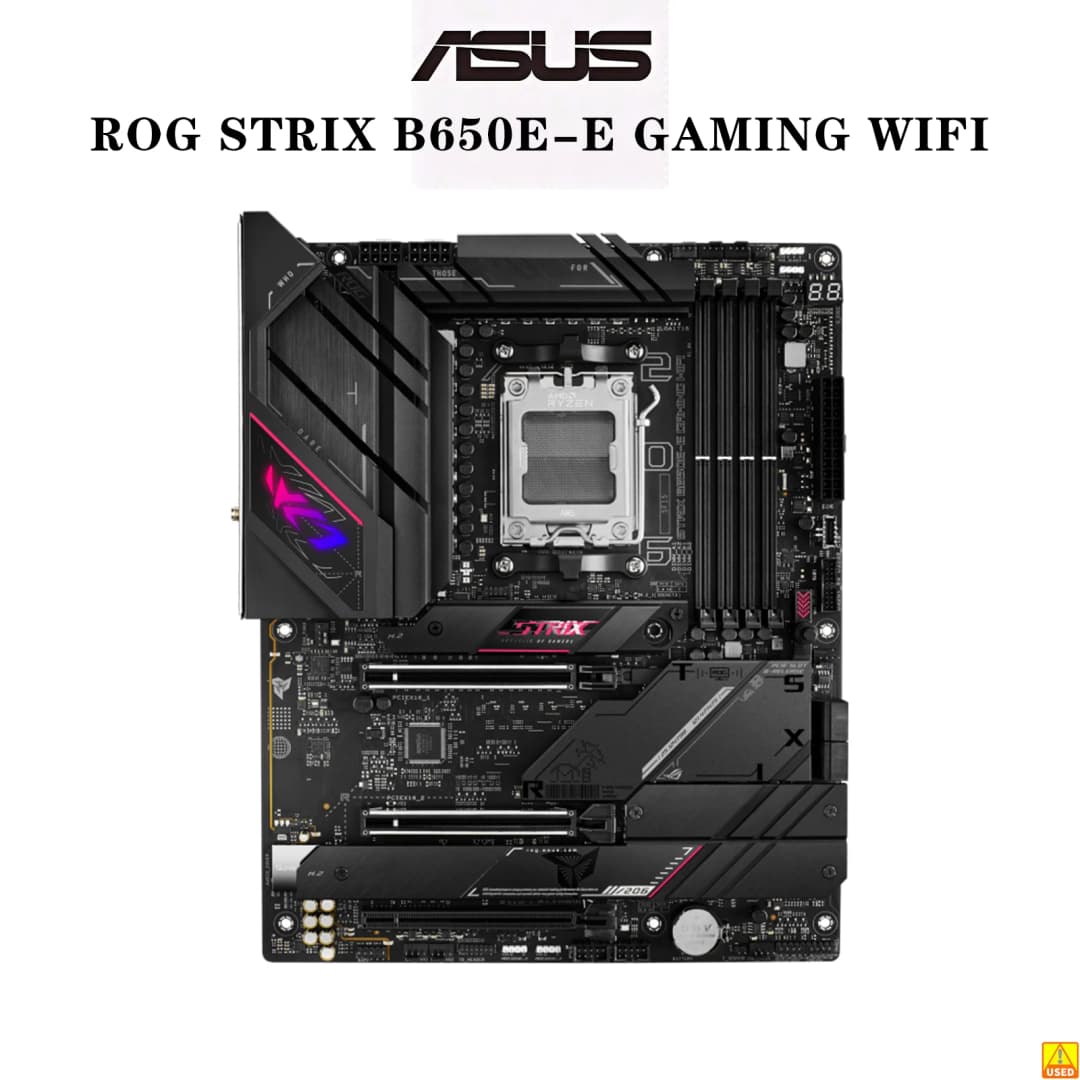 ASUS ROG STRIX B650E-E GAMING WIFI Motherboard Socket AM5 CPU DDR5 8000+(OC) Memory Chipset B650 ATX Mainboard