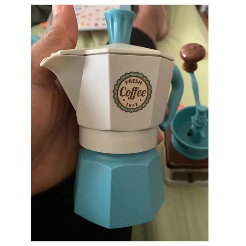 4/11 قطعة مجموعة قهوة، محاكاة لعب، أدوات مائدة، لعب منزل/مطبخ، لعبة شاي بعد الظهر، هدية للأطفال - 6