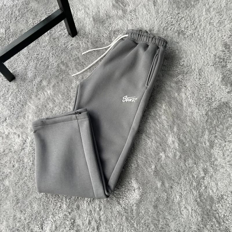 Retro fashion loose straight leg casual pants American trend Harajuku street wear men pants high-waisted casual sports pants - 6