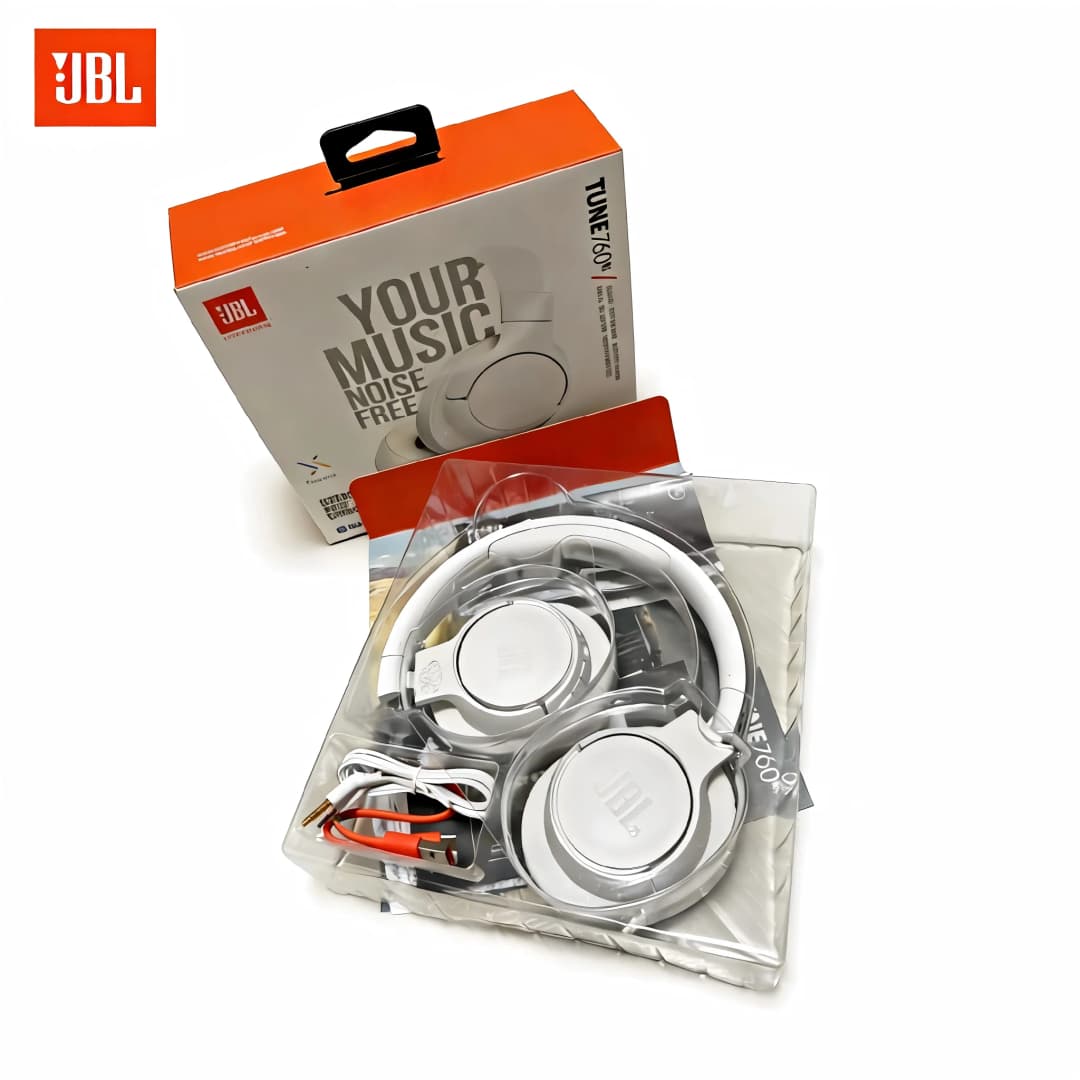 سماعات رأس بلوتوث لاسلكية JBL Tune 760NC مع إلغاء الضوضاء النشط، سماعة رأس للألعاب مع ميكروفون، سماعات رأس لاسلكية T760NC - 6