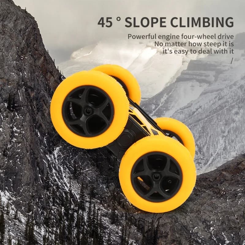 سيارة استعراض تحكم عن بعد مزدوجة الجوانب عالية السرعة 360 درجة هدايا للأولاد والبنات - 3