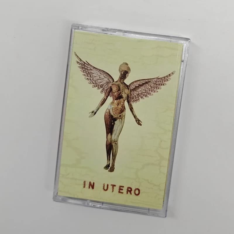 شريط موسيقى روك جرنج أوروبي أمريكي ألبوم MTV Unplugged in New York كاسيتات كوسبلاي ووكمان مسجل سيارة صندوق موسيقى تصويرية - 4