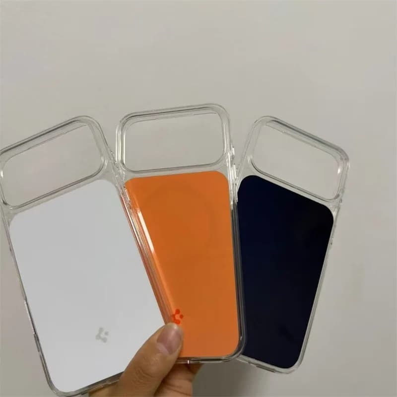 غطاء Spigen ULTRA HYBRID MAG شفاف مضاد للسقوط مغناطيسي حماية لـ iPhone 17 Pro Max غطاء لـ Apple Magsafe - 5