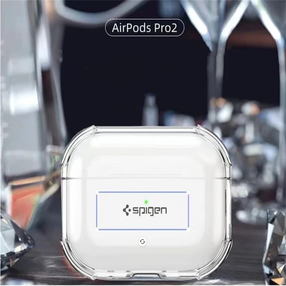 Spigen For AirPods 4 Pro 3 Pro 1 TPU Transparent Earphone Case 2026 New With Ring Anti Loss Clear Shockproof Embedded Soft Cover - 4
