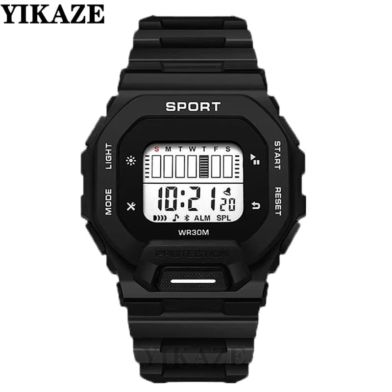 YIKAZE Men Women Sports Watches Multifunction Military Digital Watch Waterproof Fitenss Electronic Wristwatch for Student Man - 3