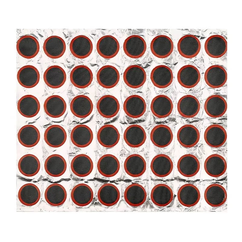 Bicycle Flat Tire Repair Kit Tool Set 48pcs Portable Rubber Fetal Repair Tools bike Inner Tube Puncture Patch Repair Tools - 3