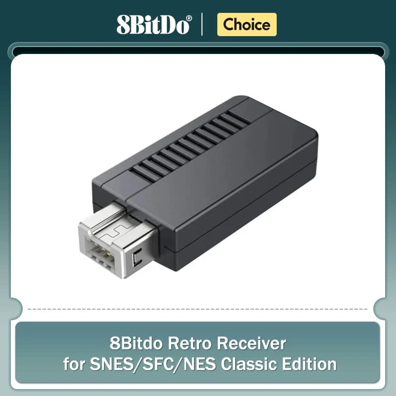 مستقبل 8Bitdo ريترو لنينتندو ميني NES / SNES / SFS إصدار كلاسيكي محول بلوتوث