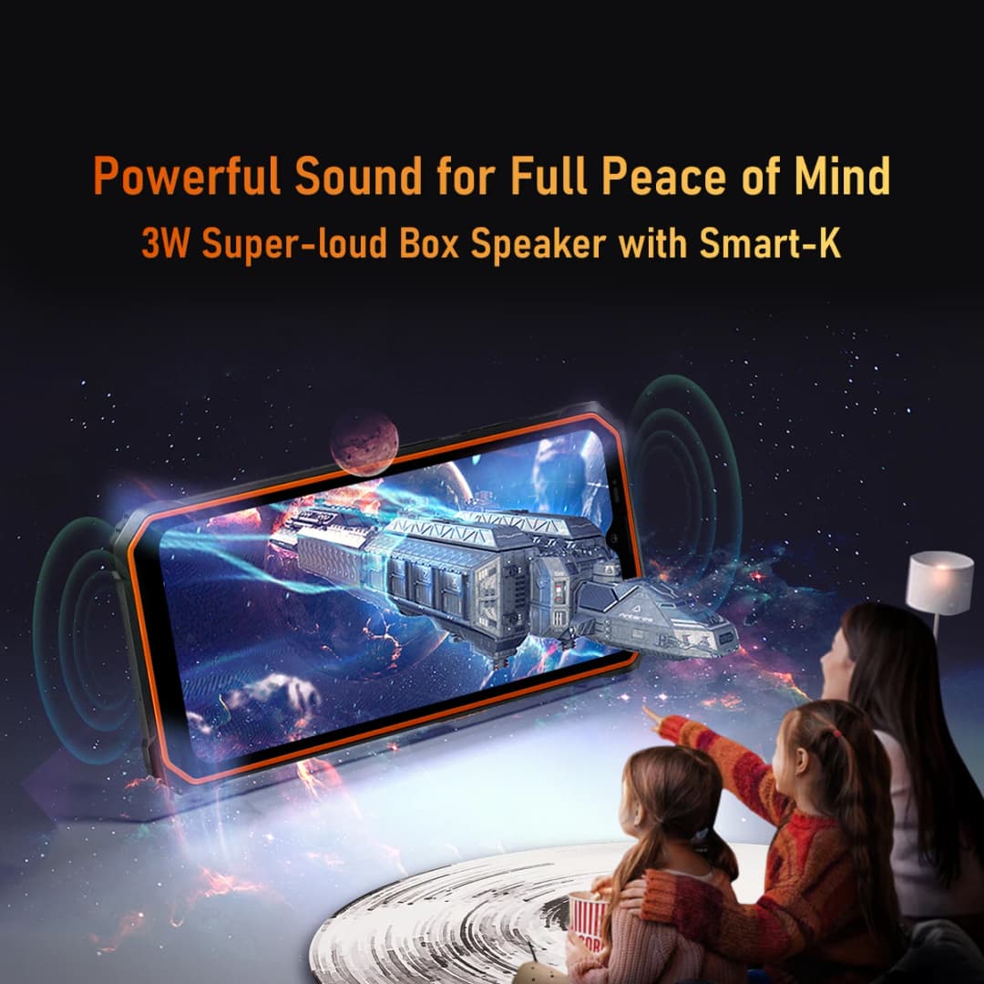 Blackview BV6200 Pro Rugged Smartphones 6.56''HD Waterproof Telephone Portable 13000mAh Battery 6GB+128GB Smartphone Android 13 - 5