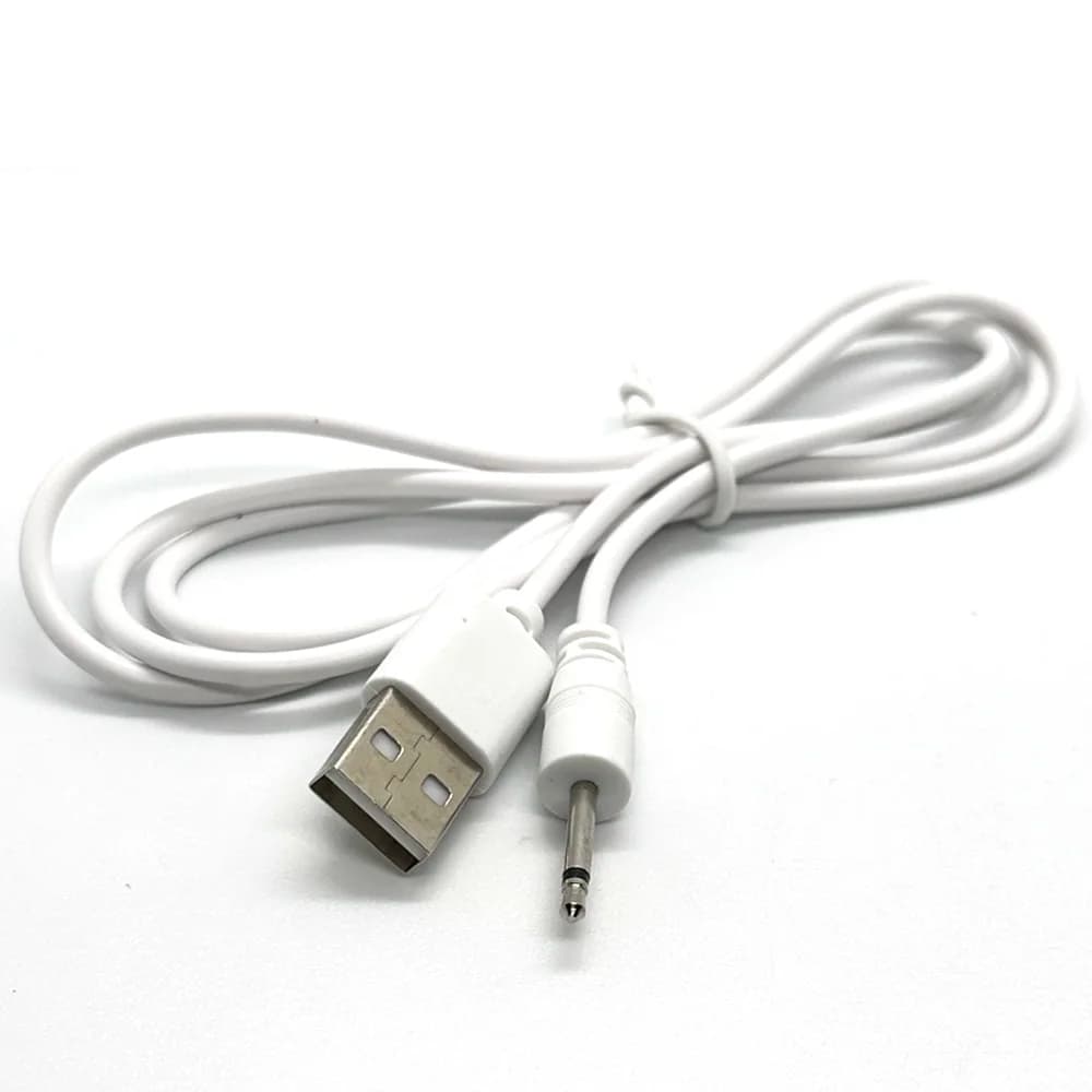 كابل شحن طاقة USB بديل 2.5 ملم محول شاحن DC USB لأجهزة التدليك القابلة لإعادة الشحن كابل شحن سريع - 6