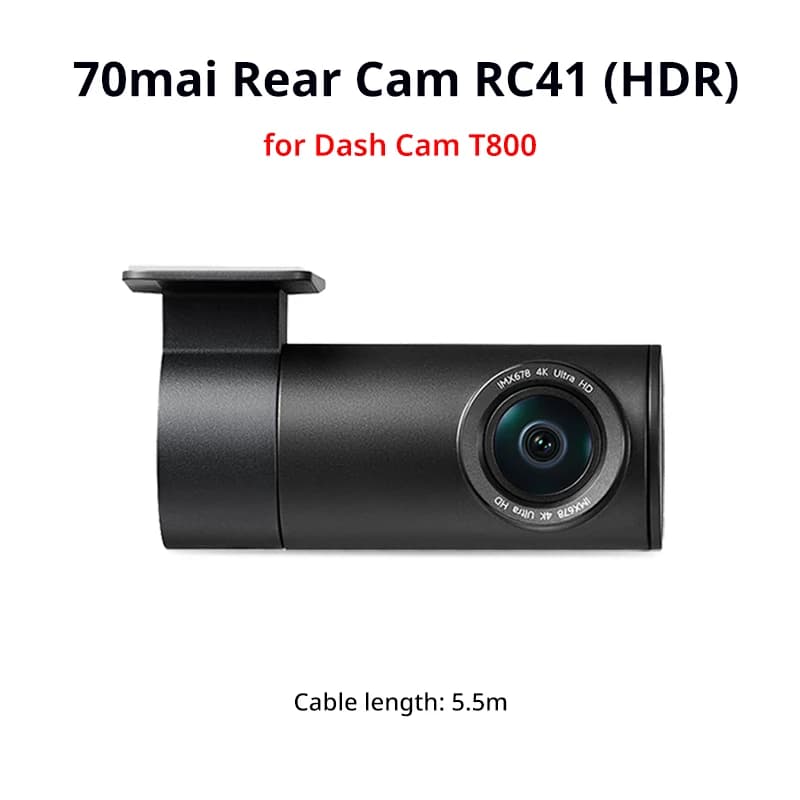 70mai Rear Cam RC06 RC11 RC14 RC12 RC21 RC22 RC21 RC24 RC41 for Dash Cam A800S A500S A810S T800E A800SE T800 X800 A410 M800 DVR - 6