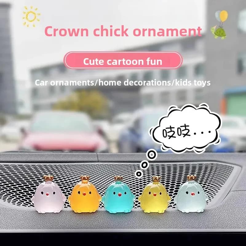 Cute Animal Car Novice And Beginner Driving Safety Point Luminous Stickers For Driving Assistance Signs Car Accessories - 2