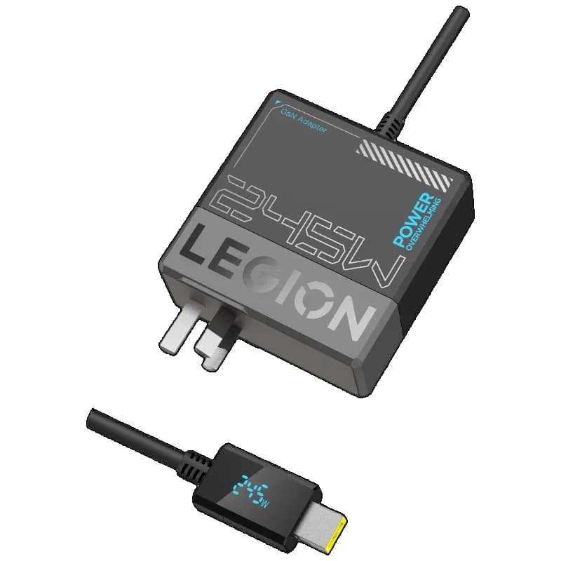 Lenovo Savior 245W 20V-12.25A High Power Square Port Gallium Nitride Charger Laptop Power Adapter Fast Charging - 5