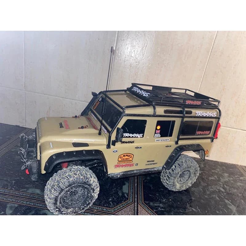 Metal Simulation Antenna Mood Piece Decoration for 1/10 1/18 1/24 RC Crawler Car Traxxas TRX4M TRX4 Bronco Defender RC4WD SCX24 - 5