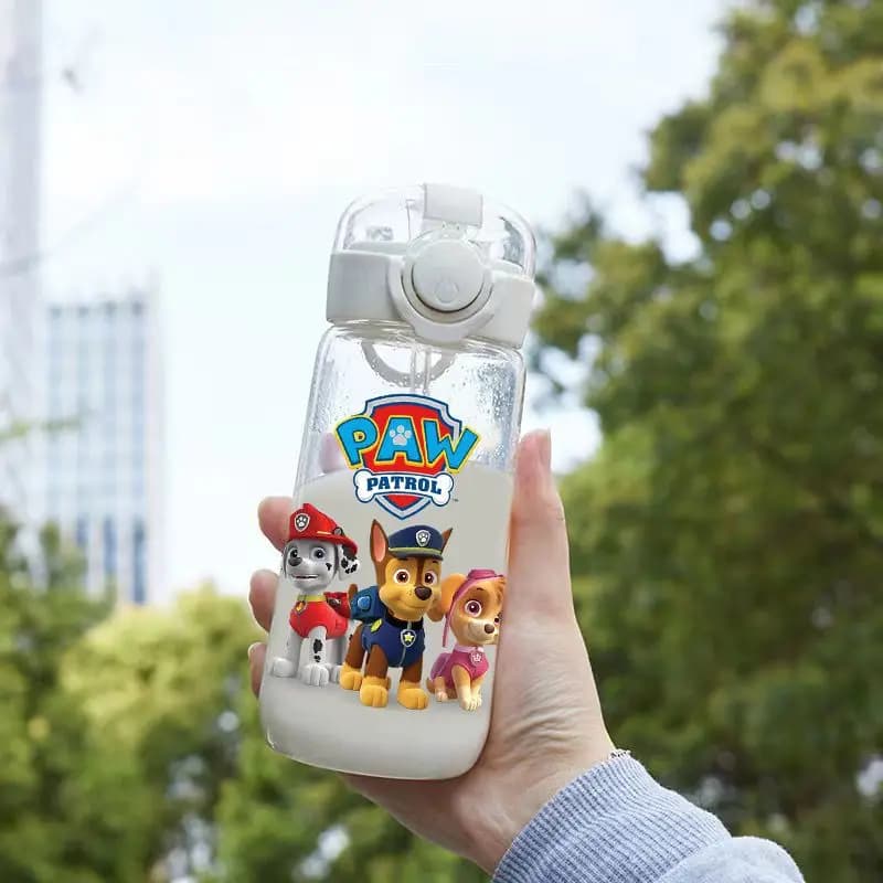 Paw Patrol 400ML Water Cup Marshall Chase Outdoor Portable Children Plastic Large Drink Bottles Student Sport Water Cup Gifts - 2