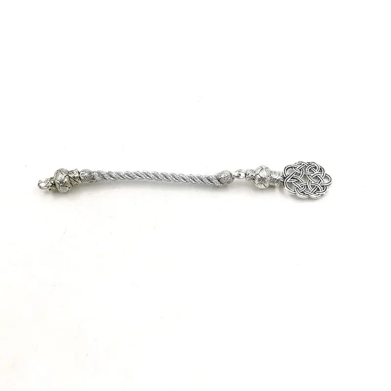 Accessories for Tasbih silver color pendant bracelet DIY making - 5