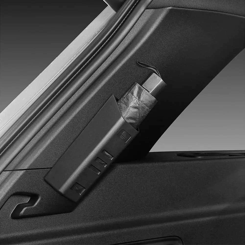 Universal Car Umbrella Holder Storage Box Trunk Waterproof Rain Organizer Vehicle Interior Accessory for SUV Sedan Hatchback - 3