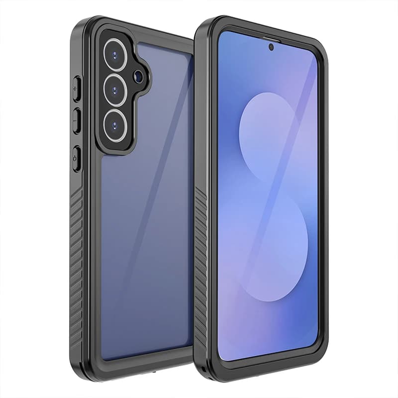 شل بوكس - جراب هاتف متين مقاوم للماء IP68 مع حماية عدسة PC و TPU لهواتف S25FE، S25 Edge، S23، S24 - 4