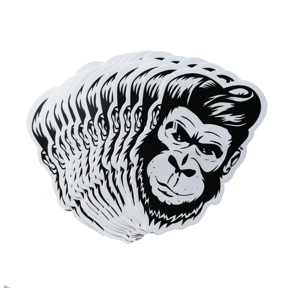 100 قطعة ملصقات مخصصة من الفينيل المقاوم للماء بتصميم شعار العلامة التجارية للابتوب، ملصقات شخصية لامعة للأعمال - 5